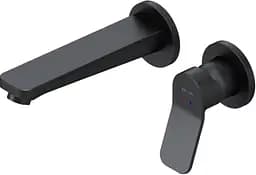 Смеситель для умывальника Am.Pm X-Joy настенный black matt F85A72622 Черный матовый