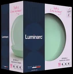 Сервіз Diwali Paradise Green 18 предметів Luminarc kuh0016232 - мініатюра 4
