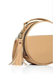 Жіноча кругла сумка кросбоді Sambag 20х20х10 см sum0019270 - мініатюра 3