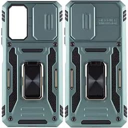 Ударостійкий чохол Camshield Army Ring для Xiaomi Redmi Note 11Pro 4G/5G / 11EPro / 12Pro 4G Зелений / Light Green