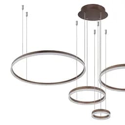 Підвісна Люстра Brille модерн BR-925S/4 LED 120W*2 BK - мініатюра 5