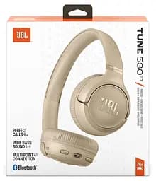 Навушники Tune 530BT Beige (JBLT530BTBEGEU) JBL teh0021114 - мініатюра 5