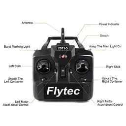 Кораблик для підгодовування риби Flytec HQ2011 на радіоуправлінні, чорна годівниця (100622) - мініатюра 6