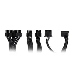 Блок живлення 2E MASTER POWER (750W), >80, 80+ White, 120mm, 1xMB 24pin(20+4), 1xCPU 8pin(4+4), 3xMolex, 5xSATA, (2E-MP750-120APFC) - мініатюра 7