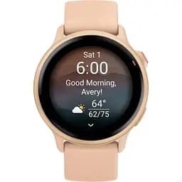 Смарт-годинник Garmin Vivoactive 6 Metallic Pink Dawn with Pink Dawn Band (010-02985-03) - мініатюра 3