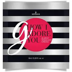 Пробник гелю для точки G Sensuva - G, How I Adore You G-Spot (6 мл)