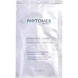 Відновлююча тканинна маска проти зморшок та темних плям Phytomer Oligoforce Lumination Targeted Dark Spot and Wrinkle Sheet Mask, 23 г