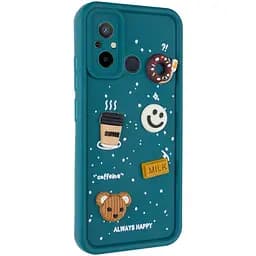 Чехол Epik TPU Toys Case для Xiaomi Redmi 12C/Poco C55 Сосновый зеленый/Always Happy