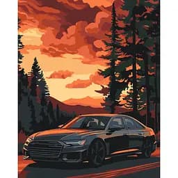 Набор для росписи ArtCraft Комфортная поездка 40х50 см (12513-AC)