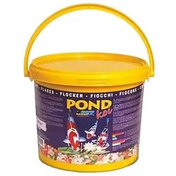 Смесь 5 видов хлопьев Dajana Pet Pond Koi для декора. карпов, карасей и рыб в прудах 1 кг