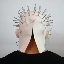 Маска GeekLand Пинхед Pinhead Повсталий з пекла КМ 64.12 - мініатюра 4
