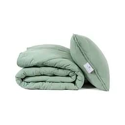 Набір ковдра з подушкою Penelope - Colors in Comfort green зелений полуторний - мініатюра 9