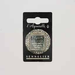 Акварельна фарба Sennelier, полукювета, S1, Натуральна сепія (Raw Sepia)