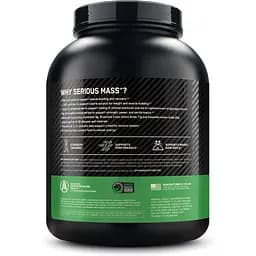 Гейнер Optimum Nutrition Serious Mass Strawberry 2.722 кг - мініатюра 2
