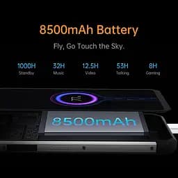Смартфон Oulitel WP27 68"FHD+ /12GB+256GB/ G99 /8500mAh /64+16Мп/ IP69K /NFC CAMO - мініатюра 7