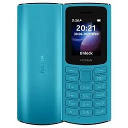 Мобільний телефон Nokia 105 DS (TA-1557) 2023 Cyan 1.8 2 SIM 1000мАг UA UCRF