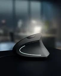 Мишка Sandberg Wired Vertical Mouse Pro 2400 dpi6 кнопок 1.5м чорна - мініатюра 7