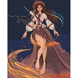 Картина по номерам ArtCraft Несокрушимая ©LIEN_ILLUSTRATION 10076-AC 40х50 см