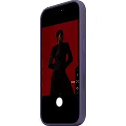 Чохол Silicone Case with Button, Animation & MagSafe для Apple iPhone 17 Pro Max Purple Frog AAA [153246] - мініатюра 4