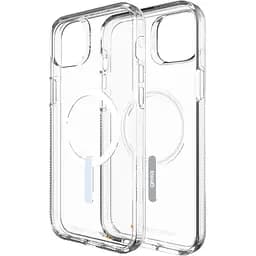 Оригінальний протиударний чохол Gear4 Crystal Palace MagSafe для iPhone 13/14/15 (6.1") Прозорий - мініатюра 9