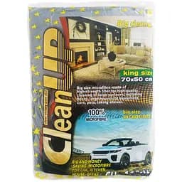 Салфетка CleanUp CU-112XXXL микрофибра универсальная 100x80 см 1 шт. (km-9873)