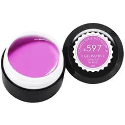 Гель-фарба Canni №597, 5 мл пастельна темно-рожева