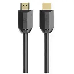 Кабель мультимедийный HDMI M to HDMI M 1.0m V2.0 4K 60Hz HP (HP_DHC-HD01-01M)