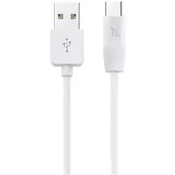 Кабель Hoco X1 Rapid charging cable Type-C 1 м Білий