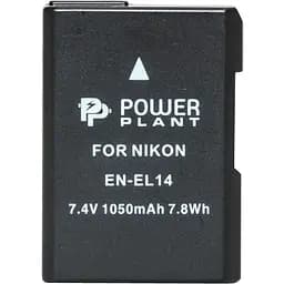 Акумулятор PowerPlant EN-EL14 Chip для Nikon (DV00DV1290)