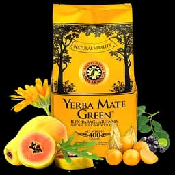 Йерба Мате Green PAPAJA MORINGA - 50 г