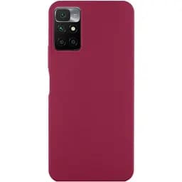 Чохол Silicone Cover Ummi Lakshmi (AA) для Xiaomi Redmi 9A Бордовий / Marsala