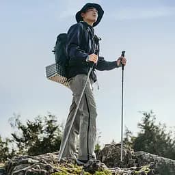 Трекінгова палиця Naturehike CNK2450DS016, 130 см, сіра - мініатюра 4