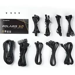 БЖ 850W Chieftec POLARIS 3.0 PPS-850FC-A3, 135 mm, 80+ GOLD, Cable management, retail (PPS-850FC-A3)