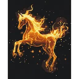 Картина за номерами на підрамнику Brushme Символ 2026 року