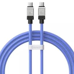 Кабель Baseus CoolPlay Series Fast Charging Cable Type-C to Type-C 100W 2m CAKW000303 Blue