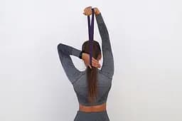Гумка для фітнесу Power System Excercise Band PS-4029 Medium Purple - мініатюра 4