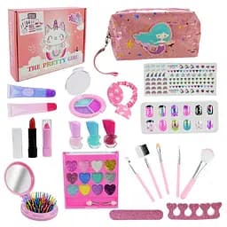 Детский набор косметики "The Pretty girl" лаки, тени, помада Bambi 5х15х7 см det0016043