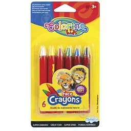 Крейда для обличчя олівці COLORINO 32629PTR Різнокольоровий