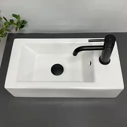 Умивальник VBI Anzi L white накладний підвісний VBI-015619, Білий