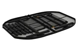 Стіл Bo-Camp Northgate Oval 120x80 cm Black/Grey (1404187) - мініатюра 6