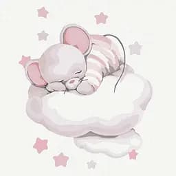 Картина за номерами Ideyka Подорож хмаринкою 30x30 см (KHO6022)