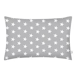 Комплект постільної білизни Cosas White stars Полуторний білий (StarsBGrey_El140-White_155) - мініатюра 5