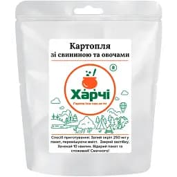 Сушеная еда Харчі картофель со свининой и овощами