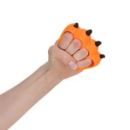 Антистрес дитячий Кігтики Cat Claws YD2576Orange-White 9 см - мініатюра 2