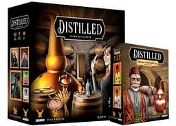Настольная игра Geekach Games Distilled. Тайны напитков с дополнением Африка и Ближний Восток (укр.) (GKCH065DS+1)