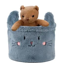 Кошик для зберігання Kite Cute Cat 20х16 см плюшевий (K24-3100S-2)  - мініатюра 3