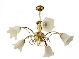 Люстра підвісна Brille флористика E14 60W G (LK-102S/5)