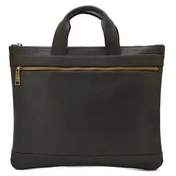 Кожаная мужская сумка TARWA 34х24х1 см sum0026090