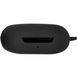 Чохол-накладка DK Silicone Candy Friendly з карабіном для Oppo Enco W11/W12 (black)