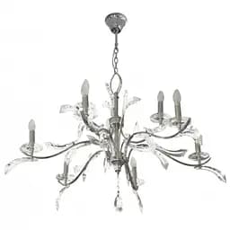 Люстра свеча Brille подвесная хрустальная E14 60W CH (BCL-416S/9)